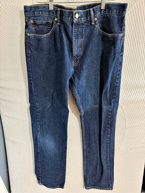 Levi's 505 Straight Leg Jeans Waist 38 Blue